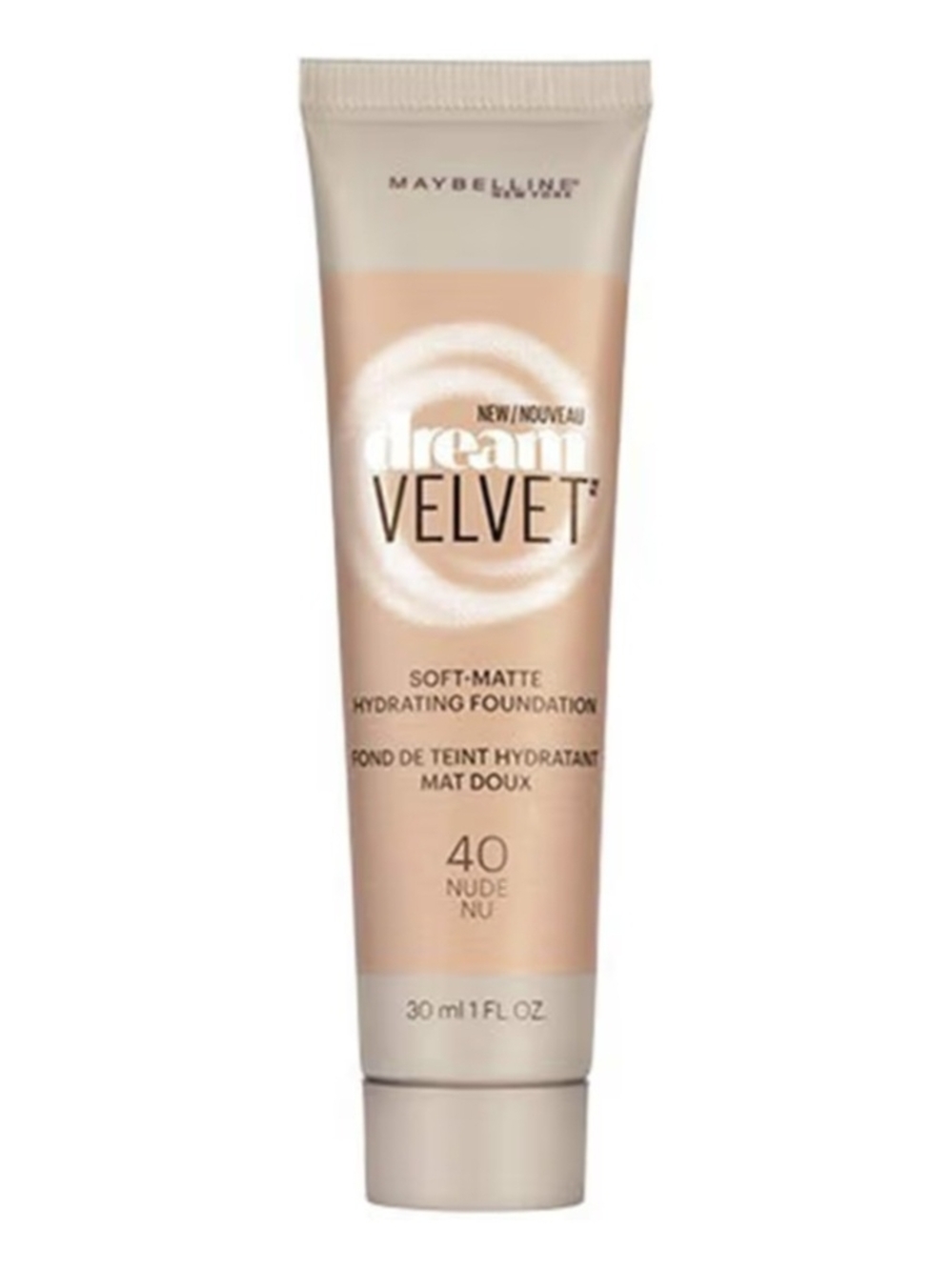Maybelline Dream Velvet Soft-Matte Hydrating Foundation - Nude 40
